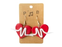 Image 2 of BPM (Beats Per Minute) Earrings 