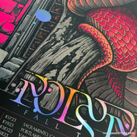 Image 1 of Polyphia Tour Poster - Fall 2023 - Foil Variant