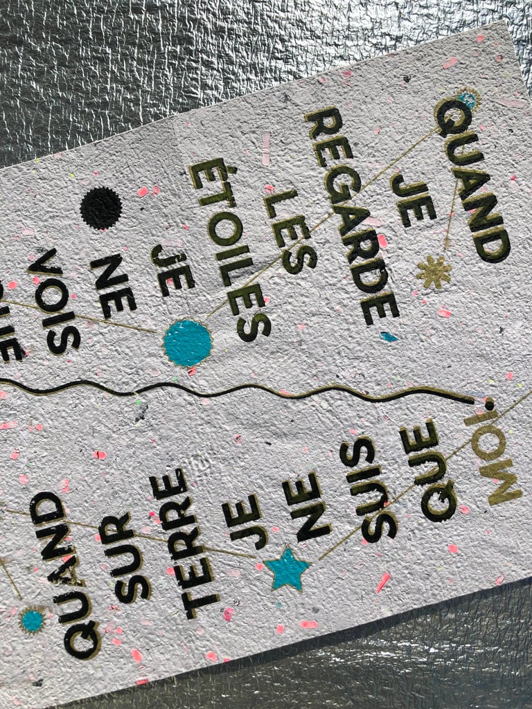 Papier Grande Ourse / Affiche "QUAND SUR TERRE" Image 3