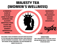 MAJESTY TEA (WOMENS WELLNESS) 4OZ