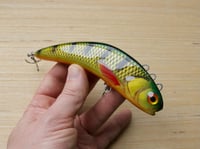Image 1 of Sf baits cup head lipless crankbait ( color: perch)