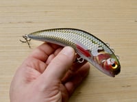 Image 1 of Sf baits cup head lipless crankbait ( color: red cheek smoked herring)