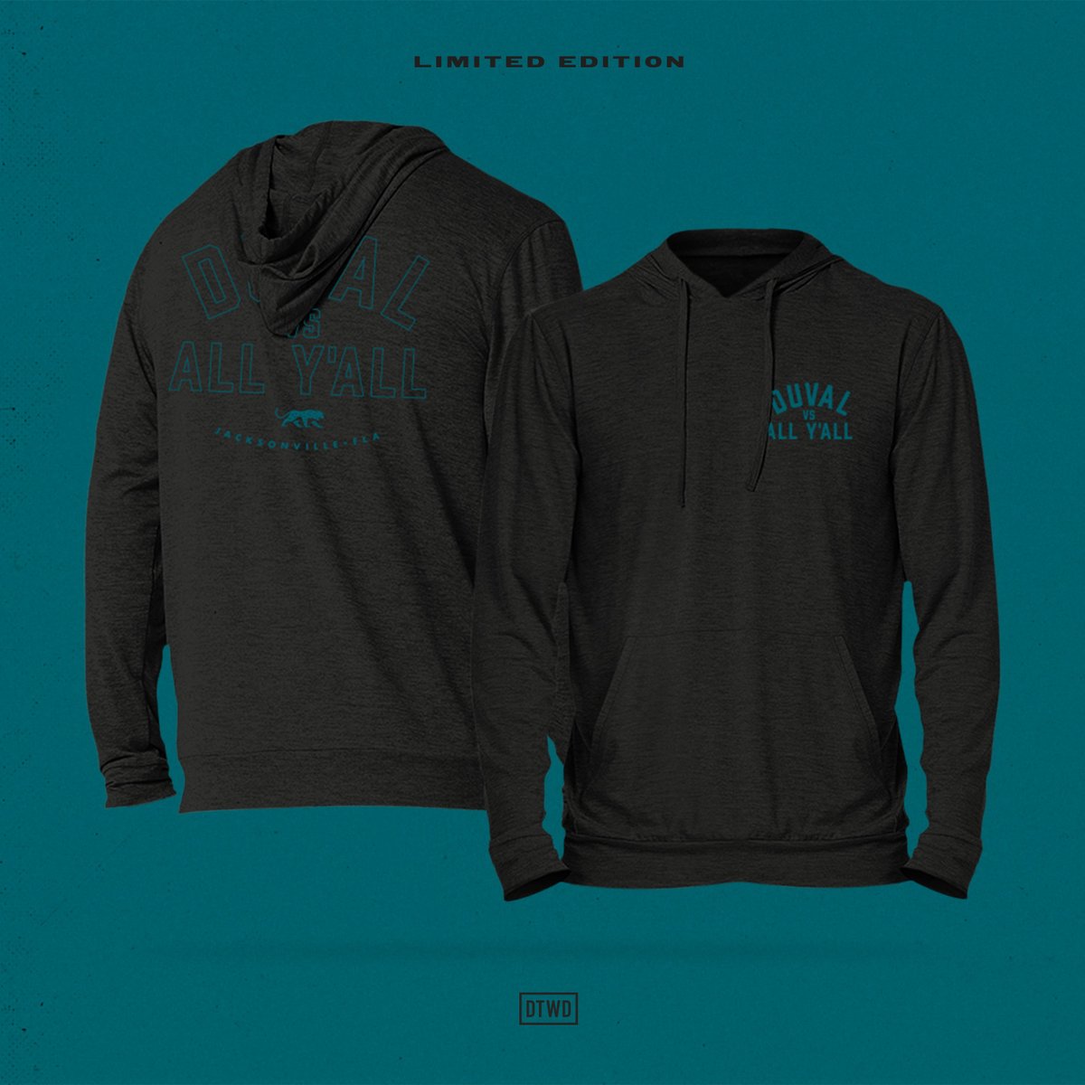 Image of Duval vs All Yall - lightweight hoodie
