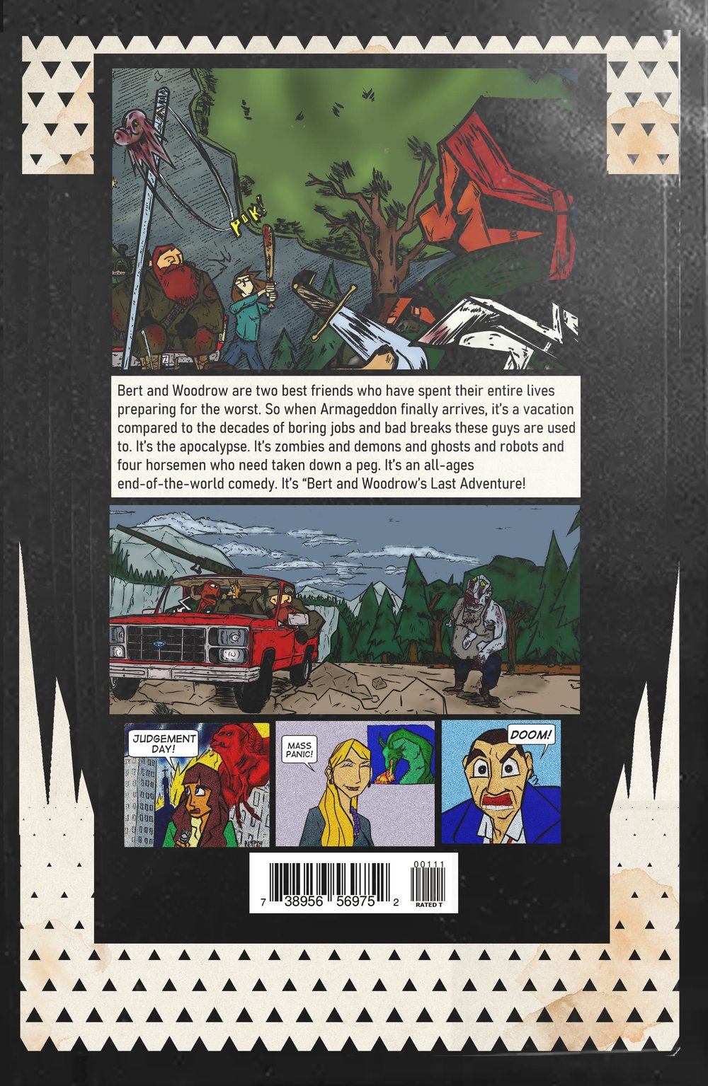 Bert and Woodrow's Last Adventure #1 Variant Covers