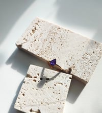 Image 1 of simple purple ring 紫锆石戒指