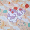Dreamy Wrapping Paper + Tags