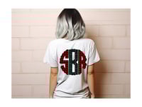 Image 3 of CUSTOM- Christmas Plaid Monogram