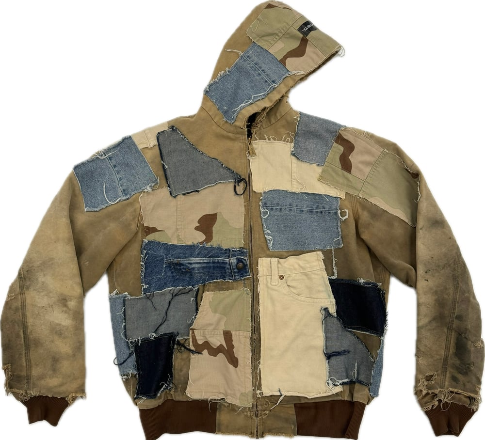 Image of Patchwork Carhartt Jacket