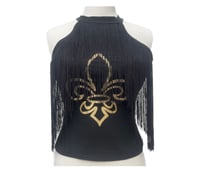 Image 2 of Who Dat Halter Top