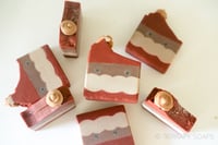 Image 3 of Santa Claus Holiday Christmas Soap Decorative Vegan Bar Soap Art | Scent: Peppermint