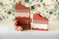 Image 5 of Santa Claus Holiday Christmas Soap Decorative Vegan Bar Soap Art | Scent: Peppermint