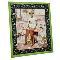 FRAMED ALIEN FINE ART PRINT