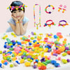 Bracelet & Necklace Handmade Pop Bead Set