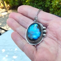 Image 3 of Sterling Silver Labradorite Pendant