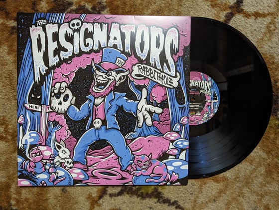 Image of The Resignators Rabbithole 12" virgin black vinyl