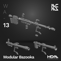 Image 1 of HDM 1/144 Modular Bazooka [WA-13]
