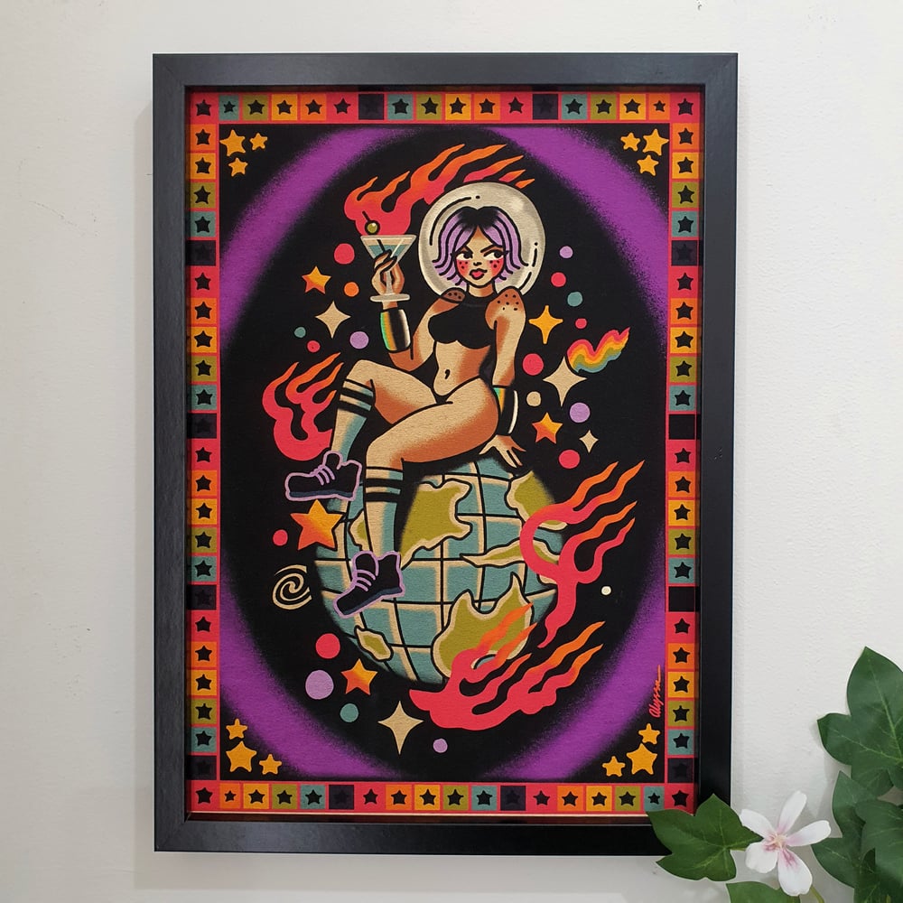 'On Top' A3 Print