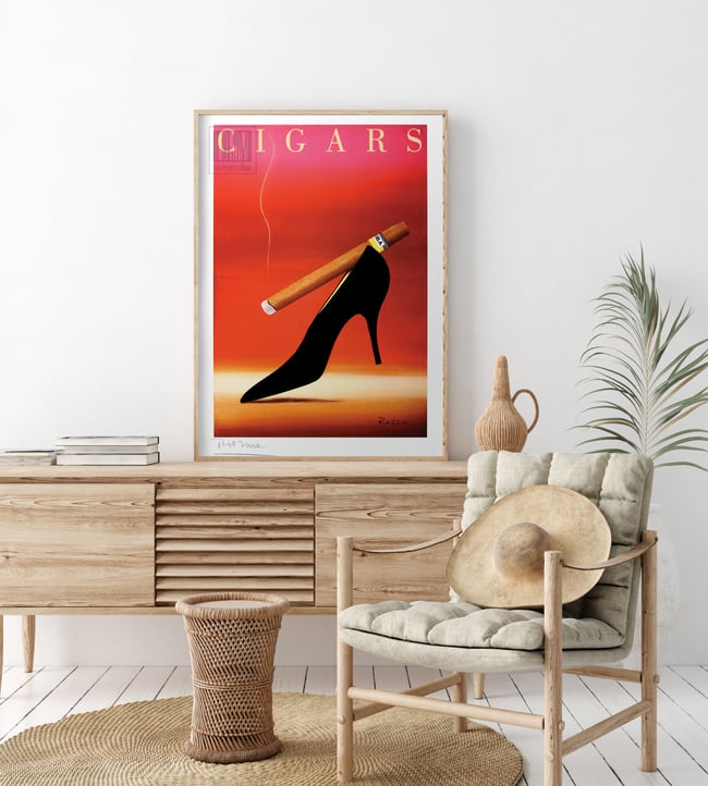 Cigars | Razzia | 1990 | Wall Art Print | Vintage Poster