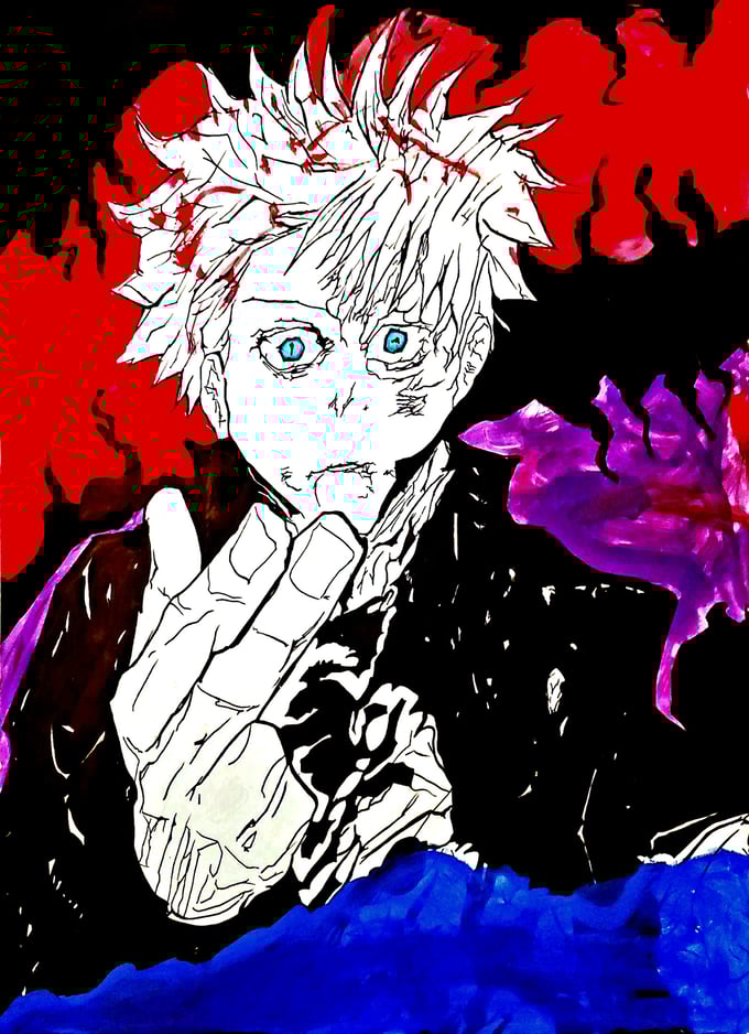 Image of Gojo Poster