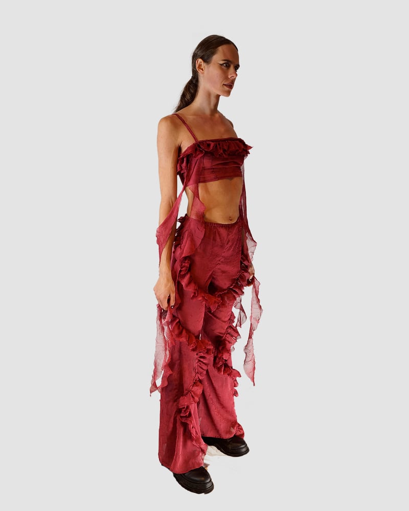 Image of ‘JELLY‘ top and ‘FELICITY‘ flare pants
