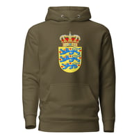 Image 5 of Unisex Hoodie Riksvåben Danmark
