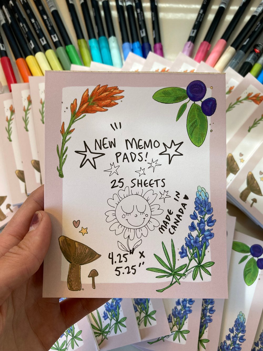 Image of Little Forest Memo Pad