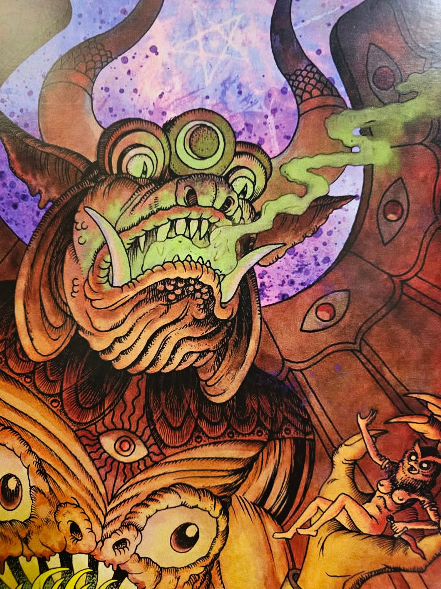 Image of Moloch print by Andy Howl