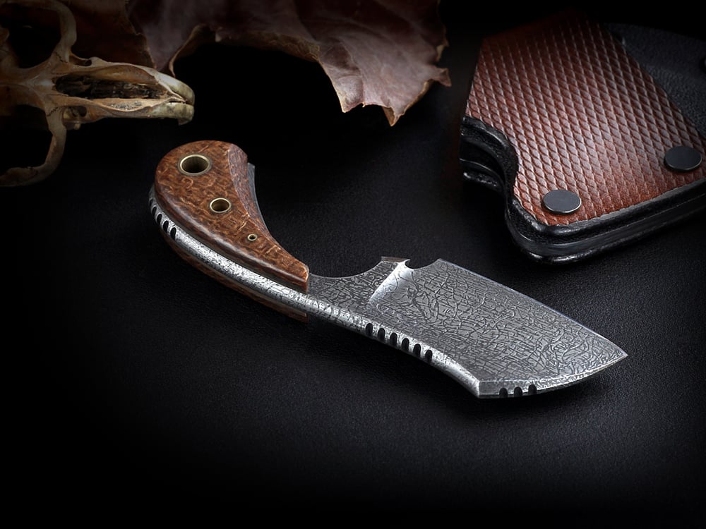 Custom Mini Cleaver #464