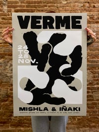 Verme, exhibition poster.