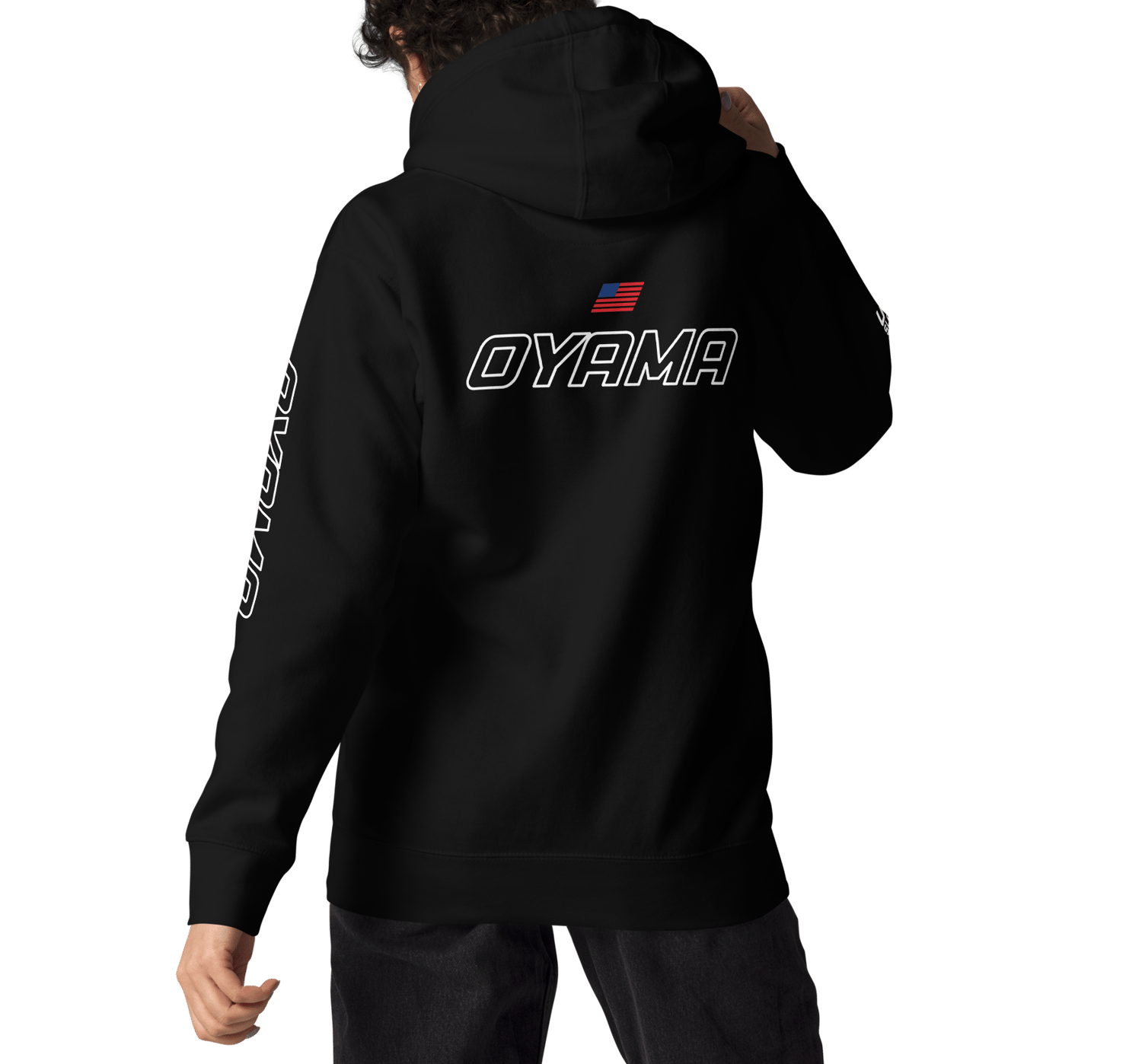 Image of Oyama USA Slalom Skateboarding Unisex Hoodie