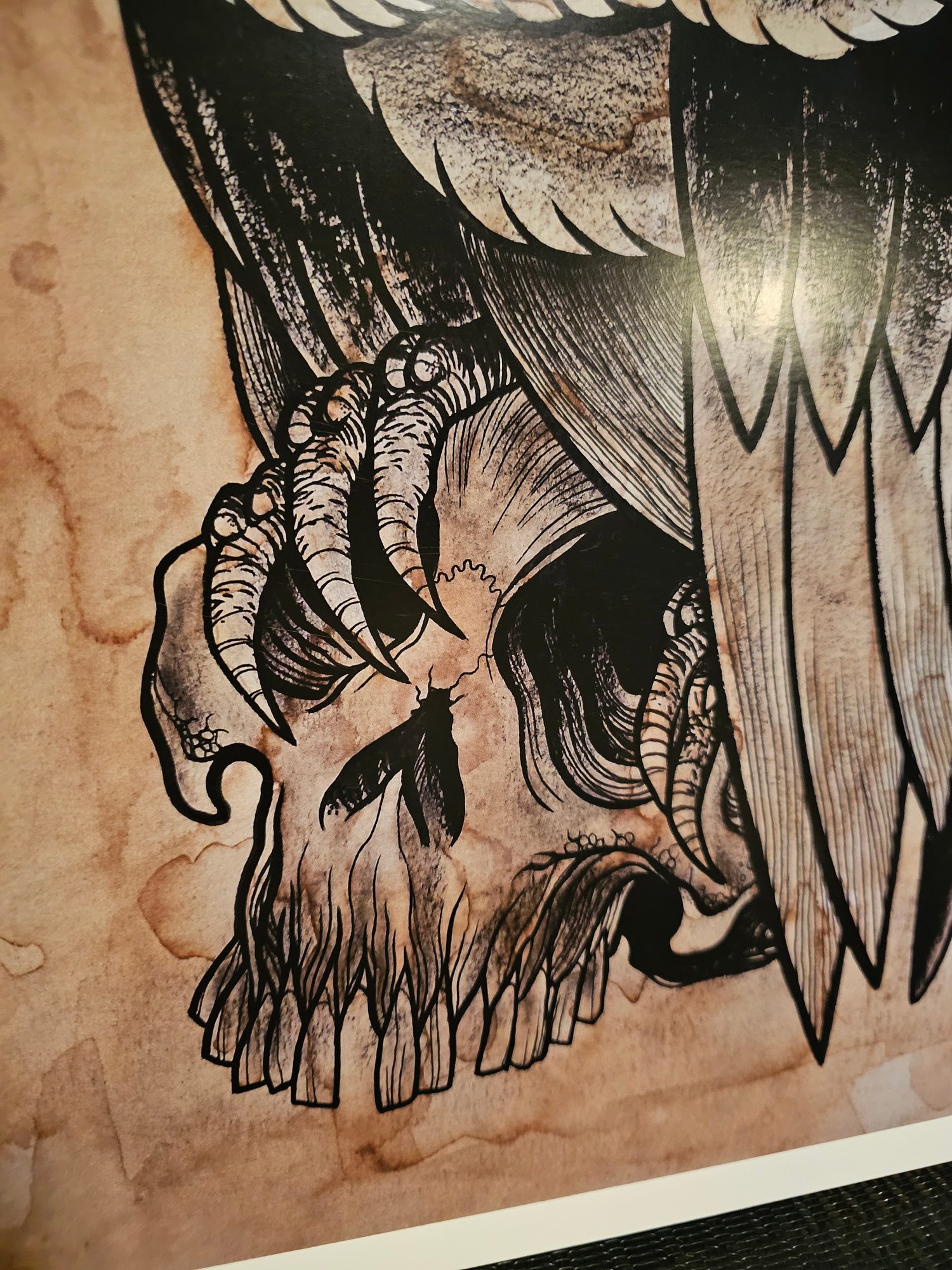 Image of Meowl print by Andy Howl