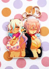 Acrylic Keychain Abigail & Molly (7cm)
