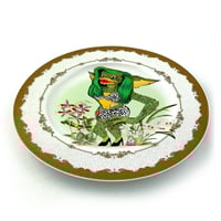 Image 2 of Greta Gremlin - Fine China Plate - #0789