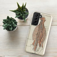 Image 16 of Antique Anatomical Drawing Spine Musculature Tough case for Samsung®