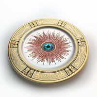 Image 2 of London Burst - Fine China Plate - #0740