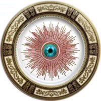 Image 1 of London Burst - Fine China Plate - #0740