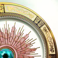 Image 3 of London Burst - Fine China Plate - #0740