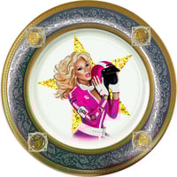 Image 1 of Drag Race - Fine China Plate - #0788