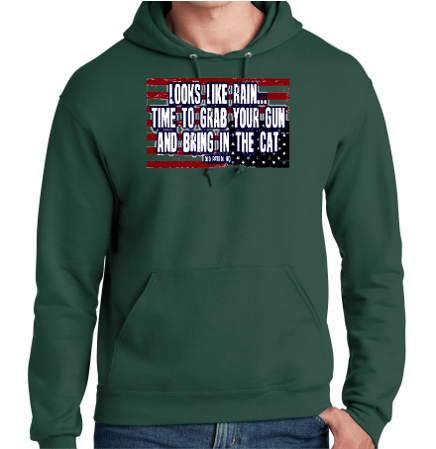 Image of GRB YOUR GUN AND BRING IN THE CAT ~ HOODIES