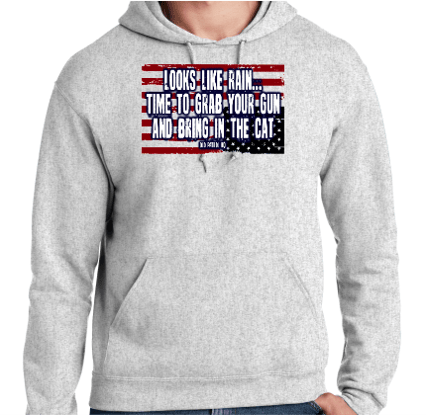 Image of GRB YOUR GUN AND BRING IN THE CAT ~ HOODIES