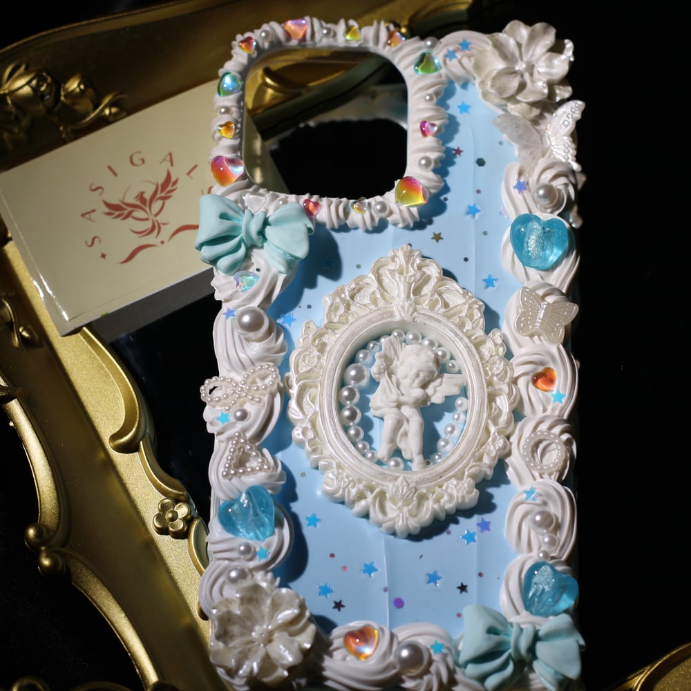 Image of Blue Angela Decoden Phone Case For All Brand