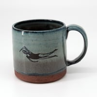 Image 3 of MADE TO ORDER Dark Blue Swimmers Mug