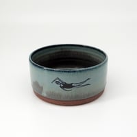 Image 1 of MADE TO ORDER Dark Blue Swimmers Bowl