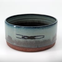 Image 4 of MADE TO ORDER Dark Blue Swimmers Bowl