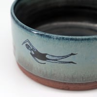 Image 5 of MADE TO ORDER Dark Blue Swimmers Bowl