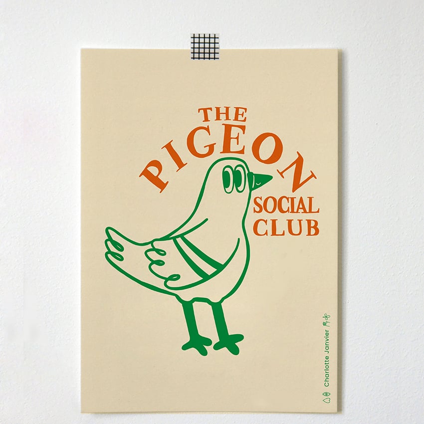 Image of A5 - PIGEON SOCIAL CLUB