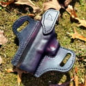 Glock G17 Black Cherry pancake holster.