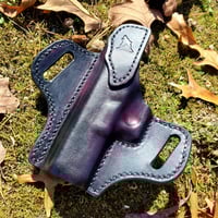 Image 4 of Glock G17 Black Cherry pancake holster.