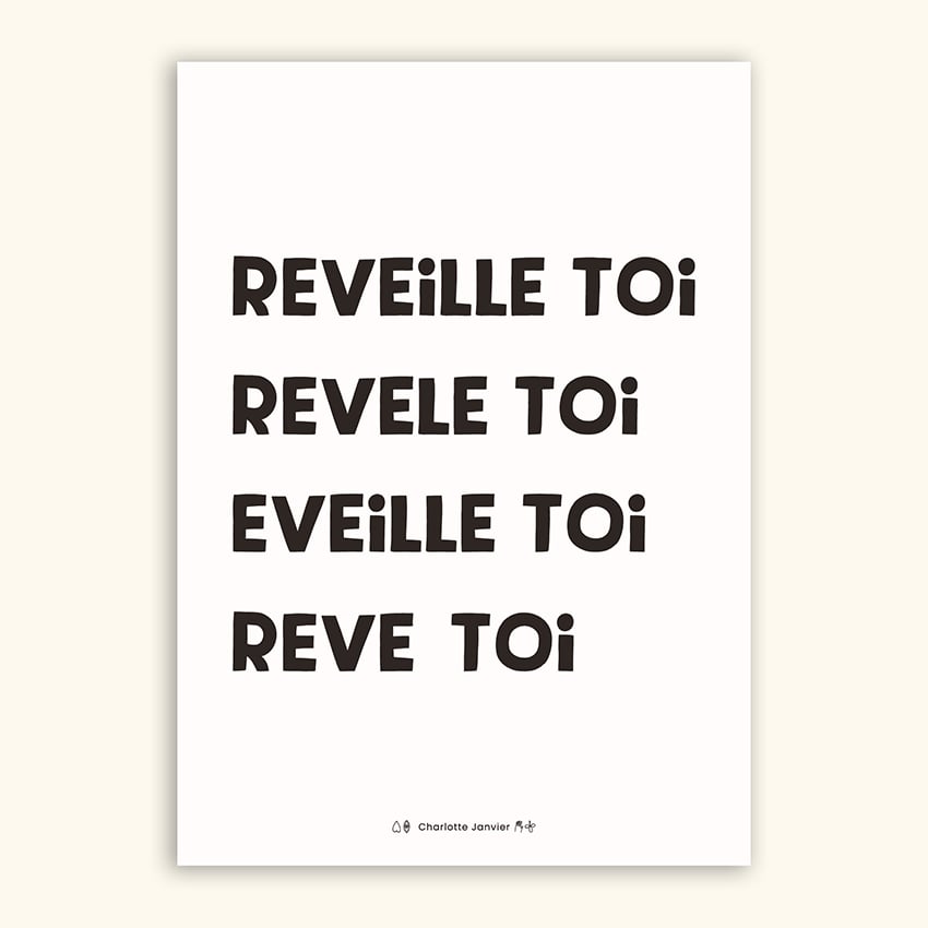 Image of A4 - EVEILLE TOI