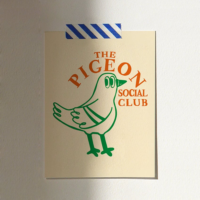 Image of A6 - THE PIGEON SOCIAL CLUB